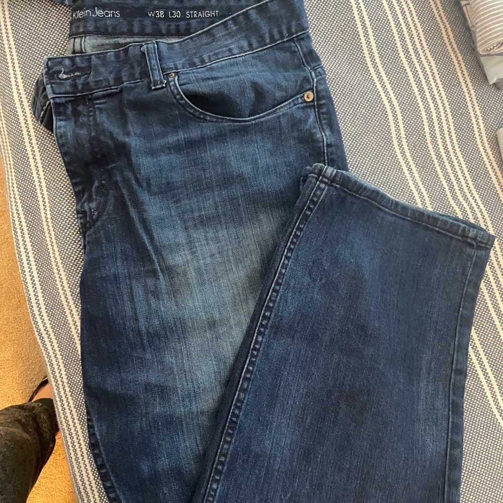 Men’s Calvin Klein straight fit Jeans Size 38/30